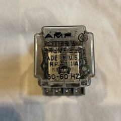 AMF Potter & Brumfield KRPA-11AN 120V Relay With 27E122 Socket