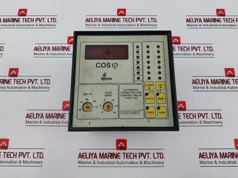 SYNTRON 1143 Automatic Power Factor Control Relay APFCR 415V AC