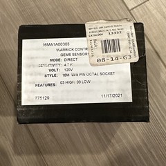 Warrick Controls 16M Control Module 8-Pin/120V 4.7K 16MA1A00303