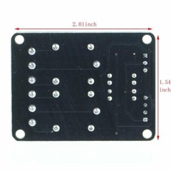 5V Two 2 Channel Relay Module With optocoupler For PIC AVR DSP ARM Arduino