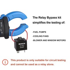 Relay Bypass Switch Kit, Amp Loop Fuel Pump Bypass Kit, Relay Tester Pack of …