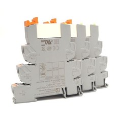 Lot of 3 Phoenix Contact 2900291 Relay & Socket 16A 250VAC, 24VDC Coil