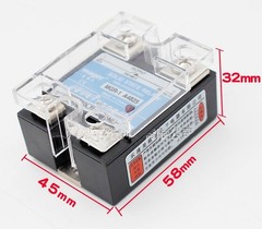 HQ MGR-1 A4825 Single Phase Solid State Relay SSR 25A 70-280V AC 240-480V AC