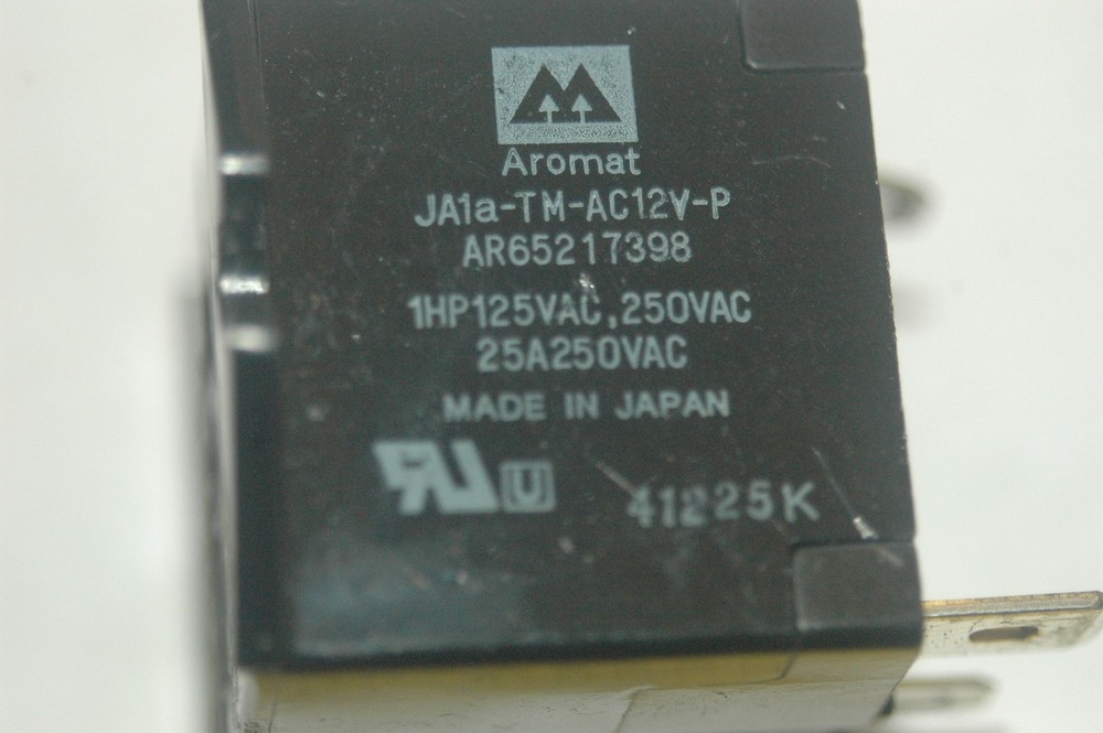 Aromat JA1A-TM-AC12V-P power compact normally on 1 hp relay N/O qty=1