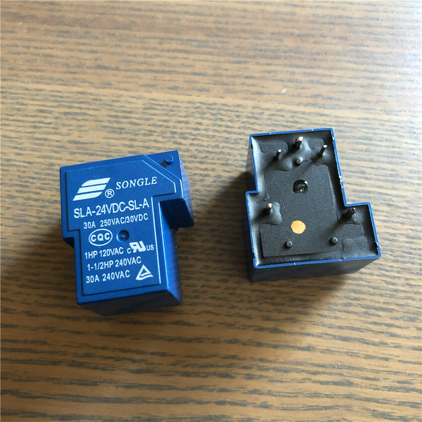 SLA-24VDC-SL-A Power Relay 30A 24VDC T90 5 Pins x 1pc