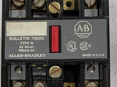 👀 NEW ALLEN BRADLEY 2 N.O IDUSTRIAL DC RELAY 230-250 VDC COIL 700DC-N200Z2