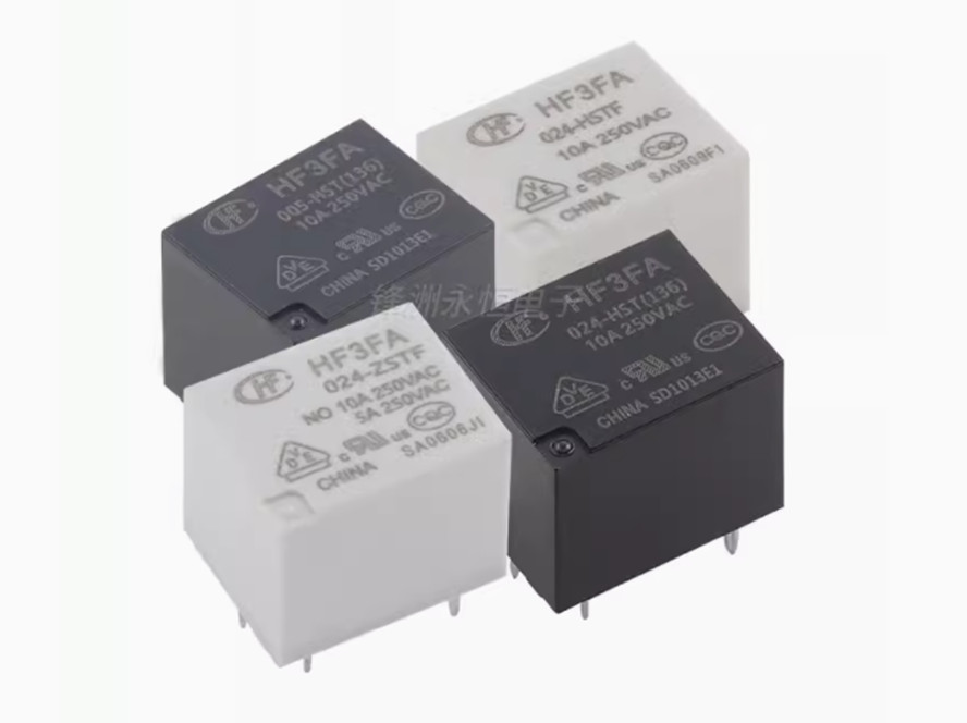 10pcs HF3FA-005 012 024-HST ZST HSTF ZSTF HF3FA-T 73 12V Relay