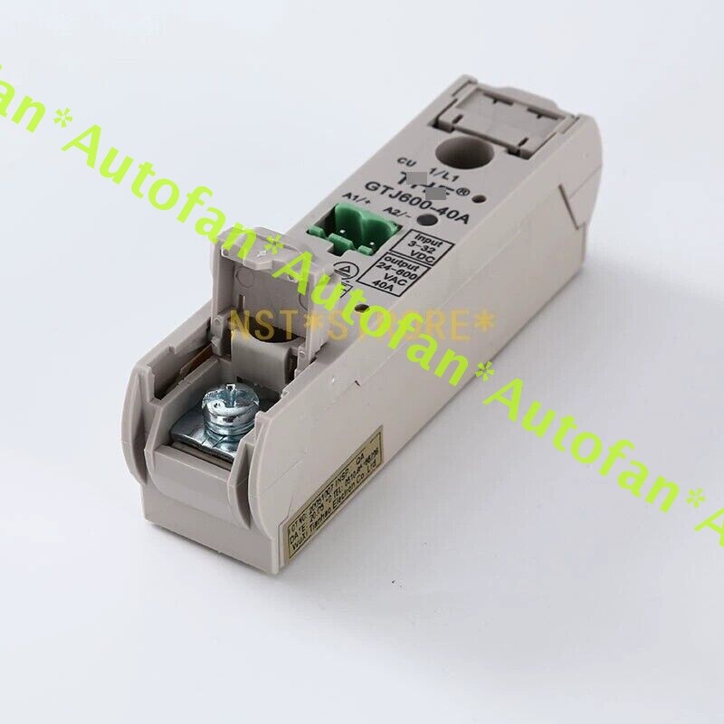 QTY:1 DIN rail single phase AC radiator solid state relay GTJ600-40A