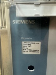 Siemens / Tripping Relay TR-A212 / 7PG1821-2SE80-1CF0 / ETR-A212S416M04BV5