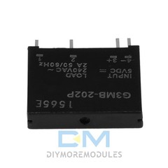 1-10X G3MB-202P-5VDC G3MB-202P DC-AC PCB SSR In 5V DC Out 240V Solid State Relay