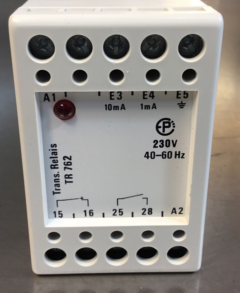 Trans. Relais TR 762 Relay 220V 40-60Hz. 4C