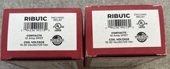 NEW LOT OF 2 Functional Devices RIBU1C Enclosed Relay 10A SPDT 10-30VAC Dc