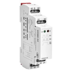 GRM8-02 Latching Relay 12V Timer Electronic Impulse Relay SPDT 16A DIN Rail