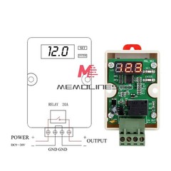 12V 20A Relay Voltage Controller Delay Under Voltage Protection For Car Battery