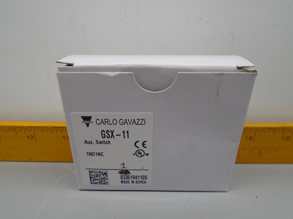 New old Stock CARLO GAVAZZI GSX-11 Aux Swich GSX11 Qty 1 N410