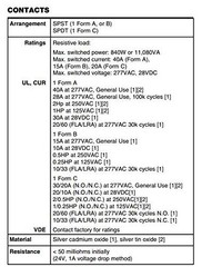 “, Inc. AZ2280-1A-120AF RELAY; POWER; MINIATURE; 30A; SPST; 120VAC; 1 FORM A;…