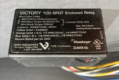 VERIS Industries Victory 100 SPDT ENCLOSED RELAY 10-30VAC/DC 120VAC / 28VDC (2E)