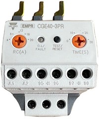 CGE40-3PR Carlo Gavazzi Electronic Overload Relay CGC Contactor CC SSOLR 3PR 40A