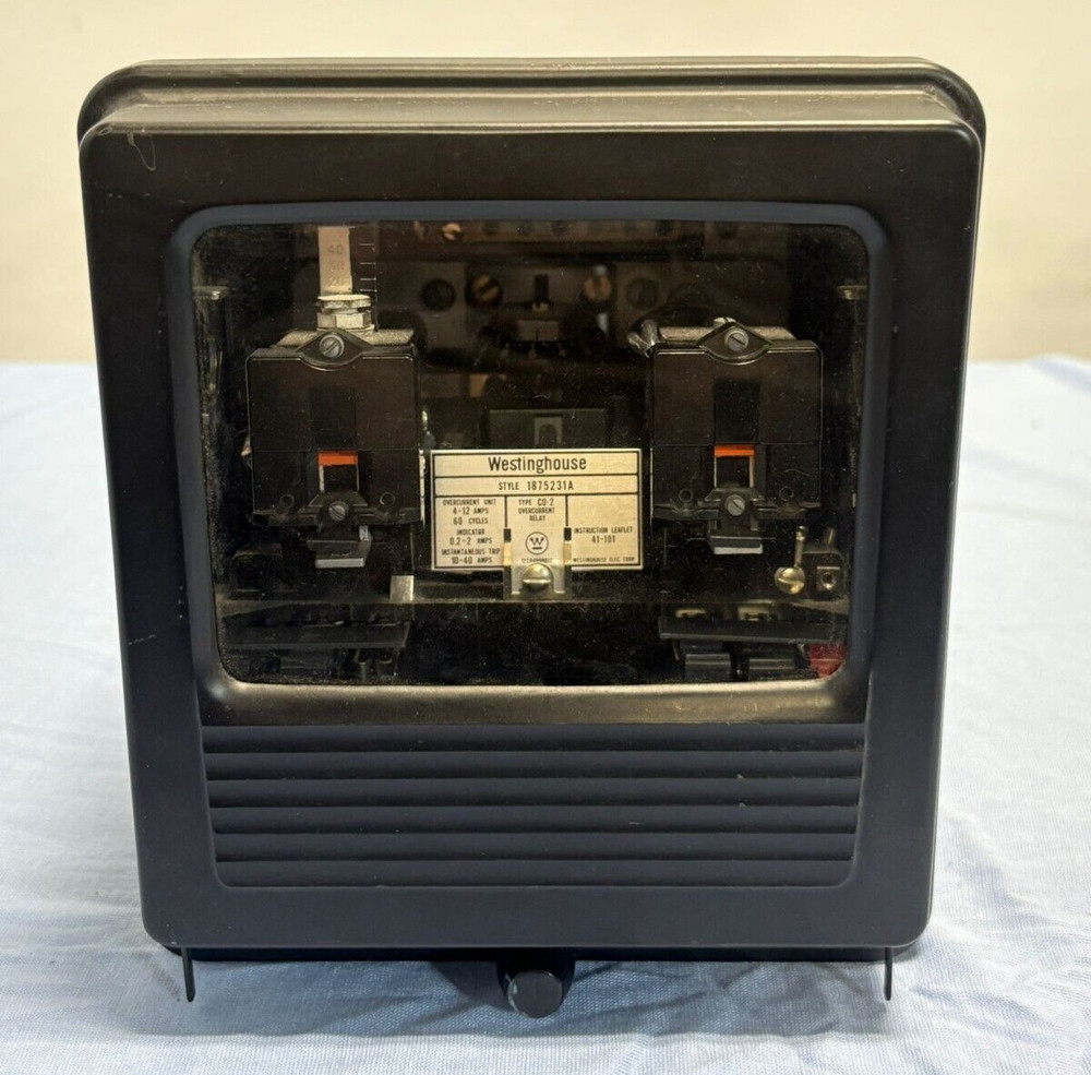 Westinghouse Type C0-2 Style 1875231A Overcurrent Relay