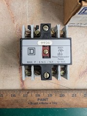SQUARE D 8501 TYPE X RELAY 8501X01V02 INDUSTRIAL CONTROL RELAY – NEW