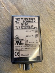 Schrack MT221024 Multimode Relay 24VDC 2 Changer 8 Pin New