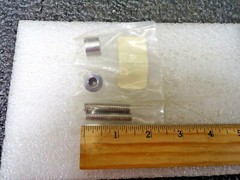 (2pk) Round, Standoff Cap, 18-8 SS, Polished, 5/16″-18 Stud Thread Size, (RG)