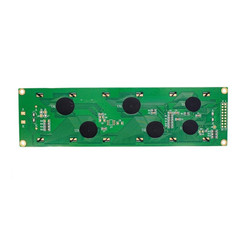 Parallel Interface 40×04 LCD Module 5V Operating Voltage ABS Yellow Housing