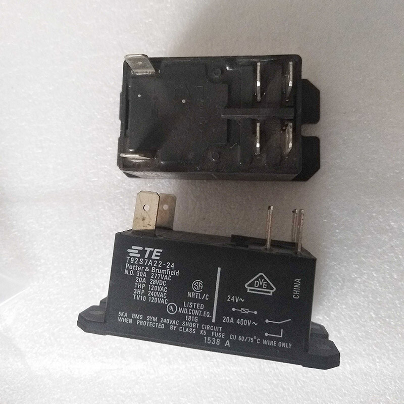 2PCS DPST Relay 24VAC 30A 6PINS T92S7A22-24