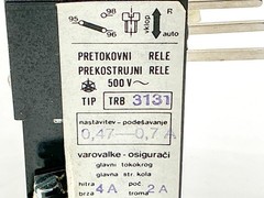 New TRB3131 Overcurrent Relay 0.47A-0.70A 500V