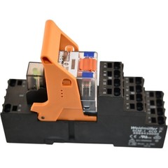 NEW Weidmuller 8869430000 RELAY SOCKET 14 POS DIN RAIL 8690200000 4PDT 6A 24V