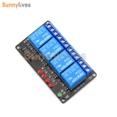 3V 3.3V 1/2/4Channel Relay Module Low Level Trigger Relay with LED Relay Output