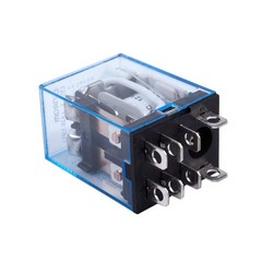 3X 12V DC Coil Relay DPDT LY2NJ HH62P-L JQX-13F 10A With PTF08A Socket2686