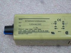 AGASTAT TIMING RELAY .1-3 SECONDS 120VAC STARX012XSAAXA