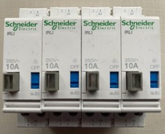 LOT 4 Schneider Electric Acti9 iRLI A9E15535 Changeover Relay 10A 230V DIN NEW