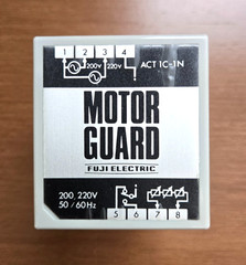 Used Fuji Electric Motor Guard ACT 1C-1N