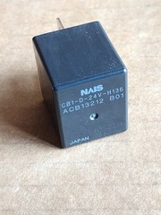 2 PK Panasonic Plug-In Automotive Relay, CB1-D-24V-H136 ACB13212 BO1