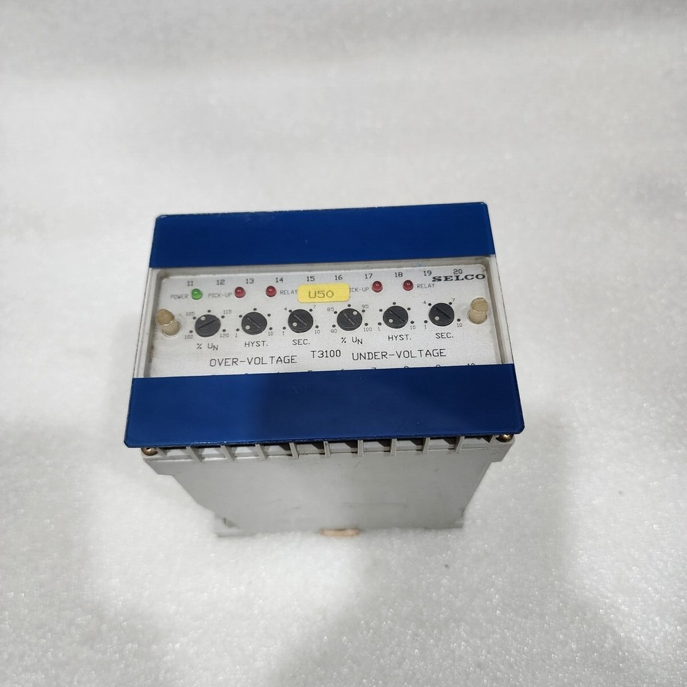 SELCO T3100-01 VOLTAGE RELAY 380-440V
