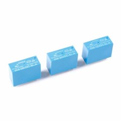 Songle Relay SMI-05V/12V/24VDC-SL-A/C 10A 4/5 Pin PCB Mount Relays Blue