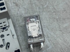 Carlo Gavazzi RMI A 210 24Vdc DPDT Relay 10a 250Vac w/ ABB CR-M4LC Base Lot of 6