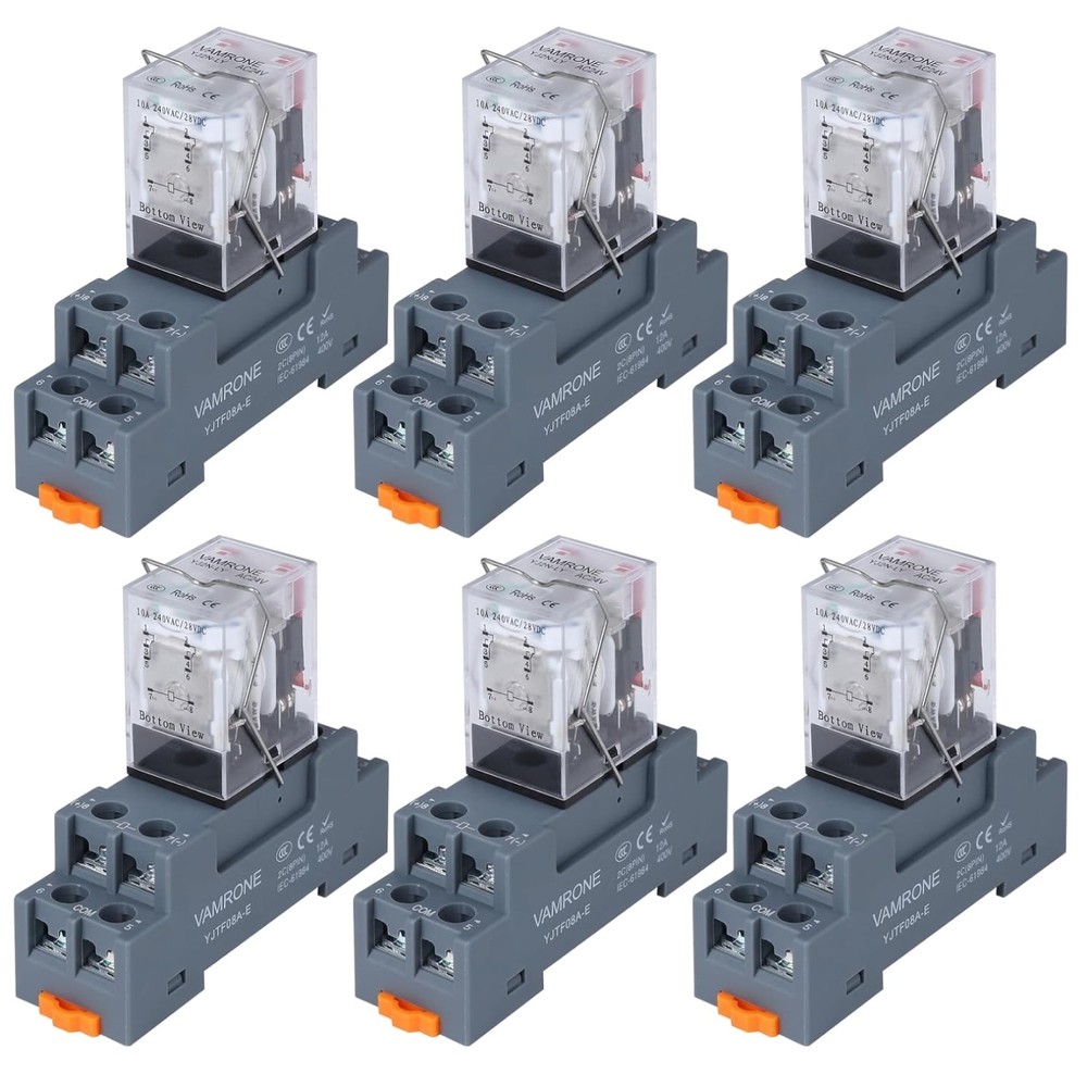 Versatile DPDT Relay for Various Applications – 8-Pin Design