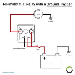 ONLINE LED STORE 12V DC 120 Amp Split Charge Relay Switch – 4 Terminal Relays