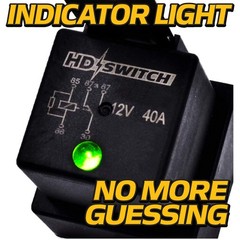 -2 Pack- Waterproof Relay w/LED Indicator Replaces Hella 4RD-960388-31 4RD-96…