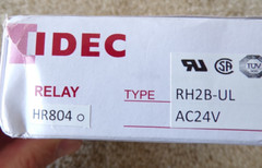 You get 1 – IDEC RH2B-UL Relay AC24V @c11