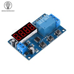 DC12V LED Display Digital Delay Timer Control Switch Relay Module/PLC Automation