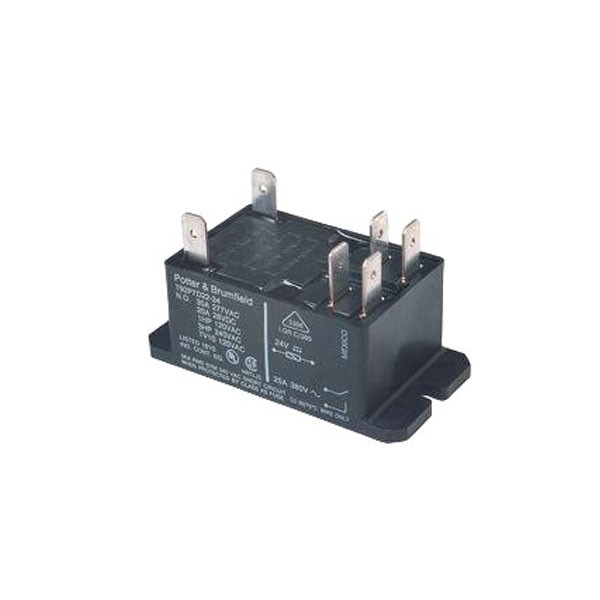 TE CONNECTIVITY/POTTER & BRUMFIELD T92S7D22-18 Power Relay, DPST-NO, 18VDC, 30A