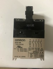 Omron G7Z-4A Relay w/Omron Auxiliary Relay