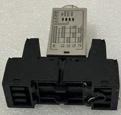 OMRON H3YN-2 DC24 INDONESIA TIMER RELAY 0.1S-10MIN DPDT 24VDC RELPOL GZT2 SOCKET