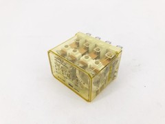 Lot of 4 Idec RH4B-UL Relays 120VAC 27X10A