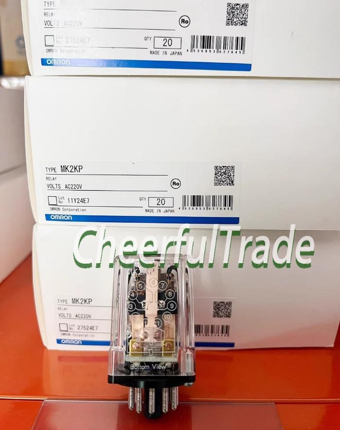 1PCS Intermediate Relay 11 Pins NEW Omron MK2KP AC220V