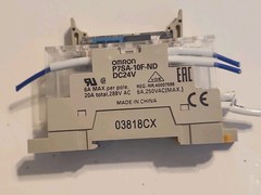 Used OMRON P7SA-10F-ND Base w/G7SA-3A1B Relay with Warranty & Free Shipping